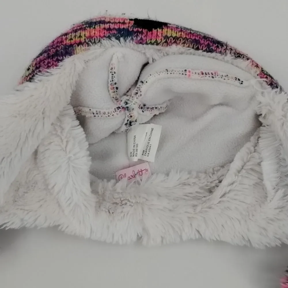 Colorful Knit Animal Earflap Hat for Kids
